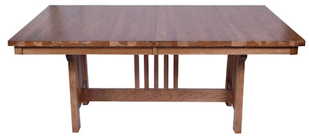 70" x 46" Eastern Table in Sunset Hickory